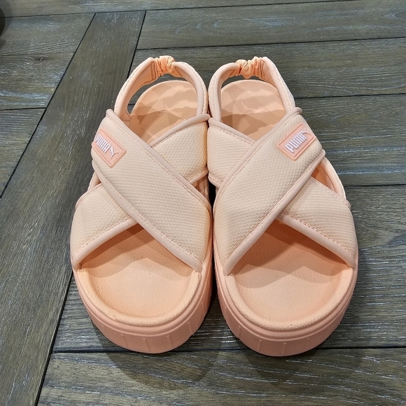 Puma Mayze Platform Sandals, Women's size 9 - Picture 6 of 13